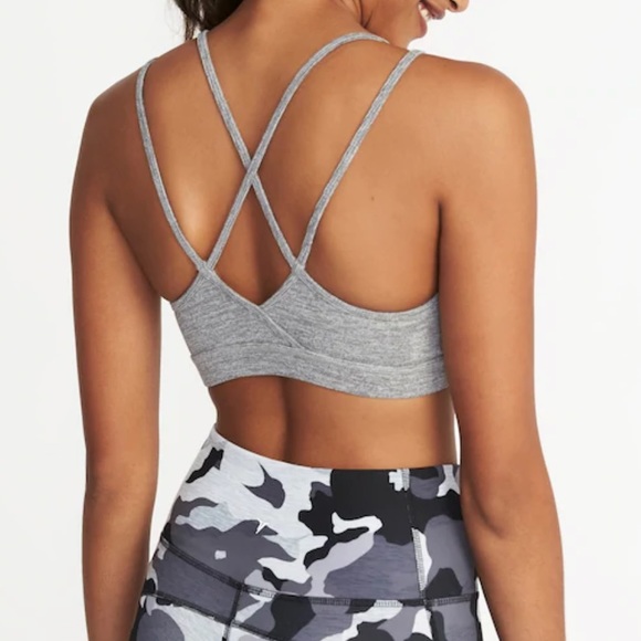 Old Navy Strappy Light Support Sports Bra